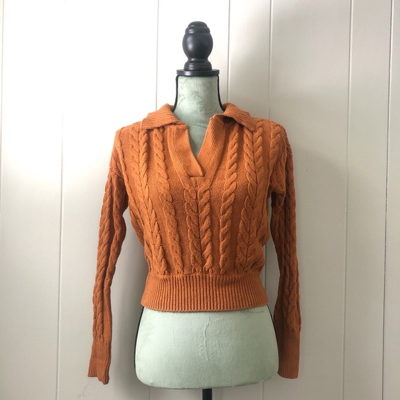 Dkny Sweaters - DKNY Women's V-Neck Cable-Knit Long-Sleeve Sweater